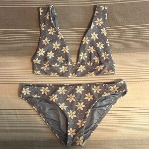 Blue Billabong Matching Bikini Set